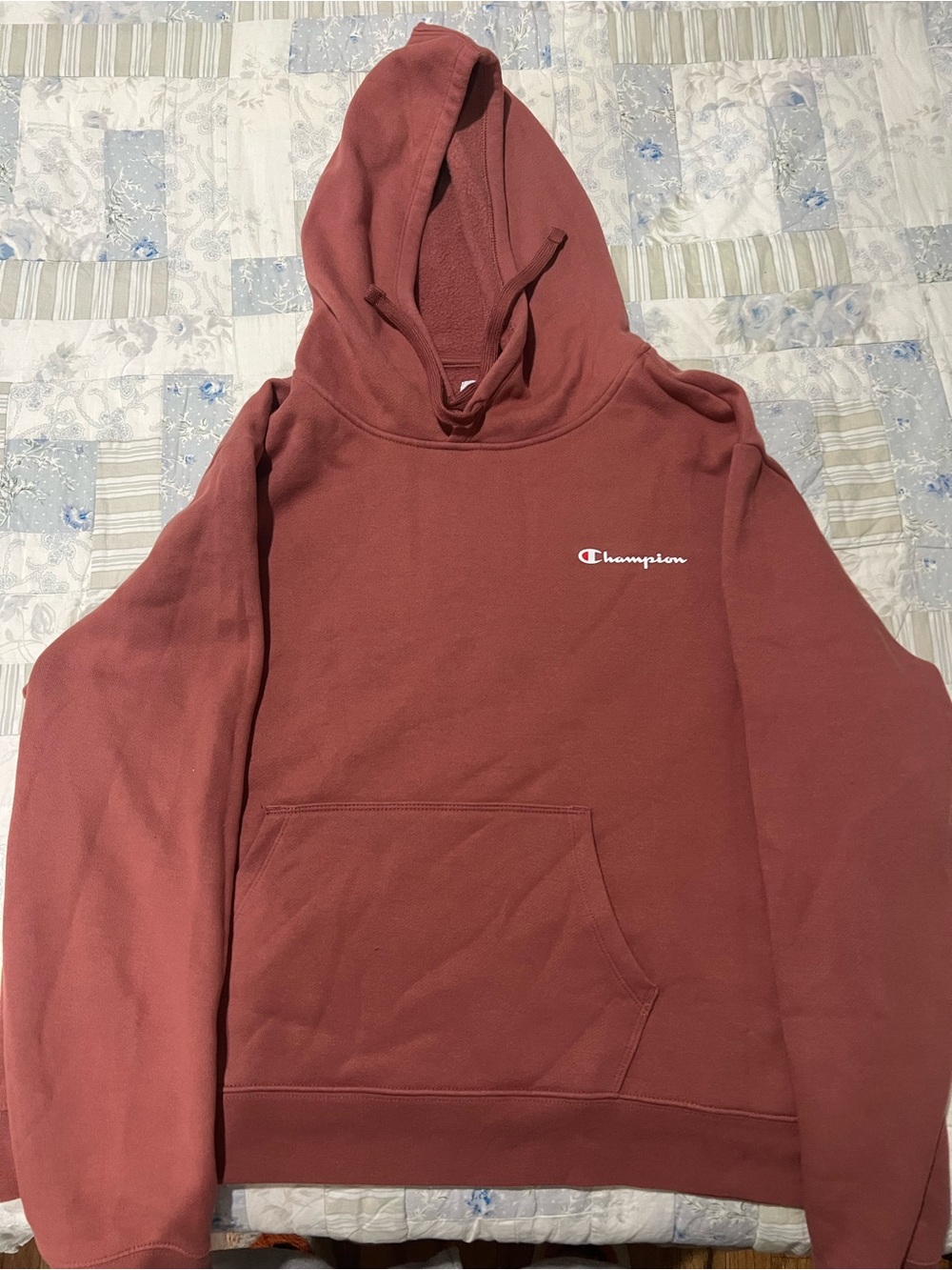 Champion Men's Hoodie - Dusty Rose